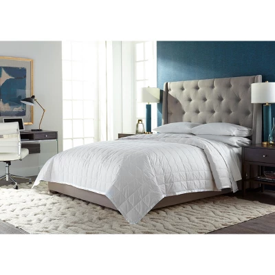 DOWNLITE Lightweight 230 TC Luxury Satin Trim Down Blanket 5 DOWNLITE Lightweight 230 TC Luxury Satin Trim Down Blanket - Image 3