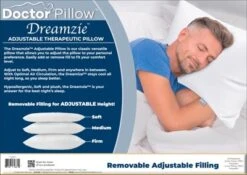 Dr Pillow Dreamzie Adjustable Therapeutic 2 PACK Pillow -Bedding Shop GUEST 832b5691 7b3f 478a bdda 43a1e40ad313