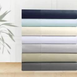 Luxury 1000 Thread Count Bed Sheets Set - 100% Cotton Sateen - Soft, Thick & Deep Pocket By California Design Den -Bedding Shop GUEST 848bbbf6 f7b6 4cf3 ad31 31d050aee157