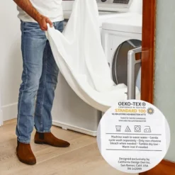 100% Cotton Pillow Cases Set Of 2 Soft & Cooling Sateen Weave By California Design Den -Bedding Shop GUEST 84dac457 4ab8 414e 9371 aef218626727