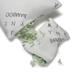 Ella Jayne Shredded Bamboo Memory Foam Pillow, Adjustable Density, With Extra Fill And Carry Pouch - Standard/Queen -Bedding Shop GUEST 84fc9ff2 8c61 4435 99de 3ca884fe3f4e