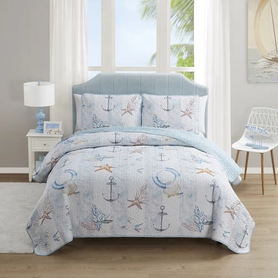 Sweet Home Collection Quilt Embroidered Soft And Luxurious Quilt Set With Shams 9 Sweet Home Collection Quilt Embroidered Soft And Luxurious Quilt Set With Shams - Image 7