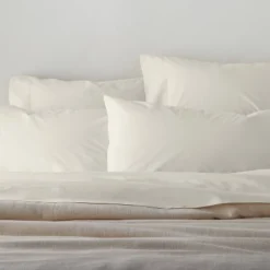 Washed Supima Percale Solid Pillowcase Set - Casaluna™