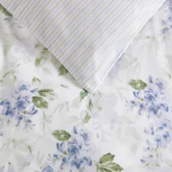 Laura Ashley 2pc Wisteria Twin Microfleece Duvet Cover Set Gray -Bedding Shop GUEST 8dca8a8b 7fbc 41e9 8c29 80c823c95bbe