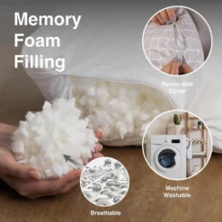 Pharmedoc Pregnancy Pillows, Shredded Memory Foam, Maternity Pillow For Sleeping -Bedding Shop GUEST 8f35a580 3450 4693 a237 f493309314f5