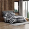 Eddie Bauer Canyon Plaid 7pc Comforter Set Black/White -Bedding Shop GUEST 8fa421f8 2d79 4d47 89b8 3de15187973f