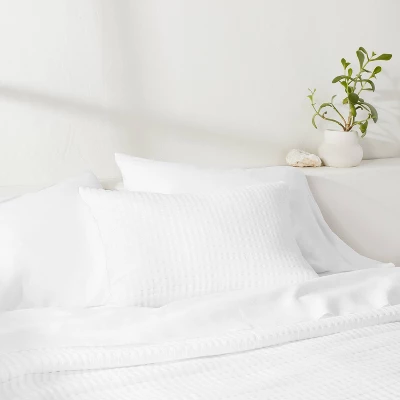 Lyocell Cotton Blend Coverlet Sham - Casaluna™ 3 Lyocell Cotton Blend Coverlet Sham - Casaluna™