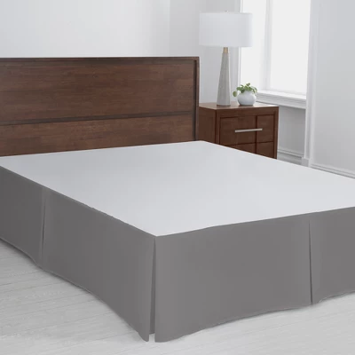Cotton Blend Percale Pleated Bedskirt - Simply Put 3 Cotton Blend Percale Pleated Bedskirt - Simply Put