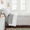 Stripe Microfiber Reversible Comforter & Sheet Set Gray - Room Essentials™ -Bedding Shop GUEST 93d0bad5 b32f 4520 aa7a aa9957f18c34
