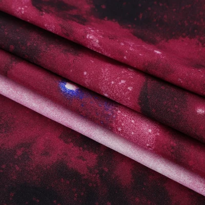 PiccoCasa Galaxies Duvet Cover Sets 3 Pcs Includes 1 Duvet Cover 2 Pillow Shams Queen Red 7 PiccoCasa Galaxies Duvet Cover Sets 3 Pcs Includes 1 Duvet Cover 2 Pillow Shams Queen Red - Image 5