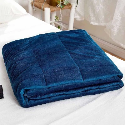 Machine Washable Faux Mink Weighted Blanket - PUR & CALM 3 Machine Washable Faux Mink Weighted Blanket - PUR & CALM