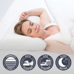 Core Products Tri-Core Water Pillow, Adjustable Cervical Support