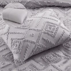 Cotton Chenille Duvet Cover Set, 3PCS Boho Geometric Chenille Clipped Jacquard Farmhouse Duvet Cover Set 11 Cotton Chenille Duvet Cover Set, 3PCS Boho Geometric Chenille Clipped Jacquard Farmhouse Duvet Cover Set -Bedding Shop GUEST 9ecf5fad 38f9 44cb 8ebe 8f1a3a2f9506
