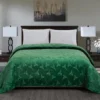 Eiffel Tower Microh Super Premium Flannel Fleece All Season Blanket Green By Plazatex -Bedding Shop GUEST a0e7e7a7 2c88 4689 bf72 15fa68d63f0e