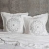 Harleson Medallion - Euro Sham - Grey & White - Levtex Home -Bedding Shop GUEST a11fc3be 55e3 4e9a ae51 edfaa415df7f