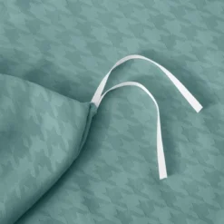 Peace Nest 3-Piece Houndstooth Jacquard Duvet Cover & Sham Set -Bedding Shop GUEST a3445abc b1b0 4d7a ae07 9dcb07c6f837