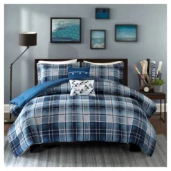 Dane Plaid Comforter Set