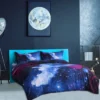 PiccoCasa Polyester Star Sky Cosmos Night Duvet Cover Sets 4 Pcs With 2 Pillowcases Twin Blue 2 PiccoCasa Polyester Star Sky Cosmos Night Duvet Cover Sets 4 Pcs With 2 Pillowcases Twin Blue -Bedding Shop GUEST a478116d 758e 4ef1 b7f0 dc4638dad9fe