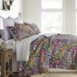 Basel Floral Quilt And Pillow Sham Set - Levtex Home -Bedding Shop GUEST a47b2629 7bc7 45e6 ae84 14ea94ac8423