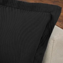 Textured Jacquard Matelassé Solid Oversized Cotton Bedspread Set - Blue Nile Mills -Bedding Shop GUEST a492a13b 431d 4af4 a3be c363b6a9c837