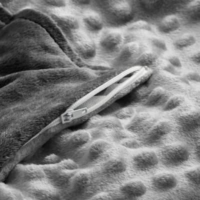 Bare Home Minky Duvet Cover For Weighted Blanket 4 Bare Home Minky Duvet Cover For Weighted Blanket - Image 2