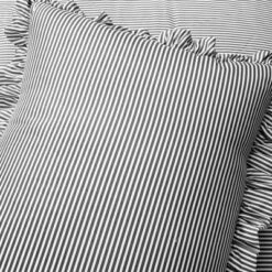 Lush Decor 3pc Reyna Stripe Reversible Comforter Bedding Set Gray/White -Bedding Shop GUEST a6ba0d7c 84e6 4918 bf81 3a4b69149fa6