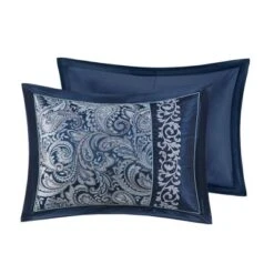 Martha Jacquard Comforter Set Navy - Madison Park -Bedding Shop GUEST a71e7be1 248e 4526 80ab 18fd6b3da9c4