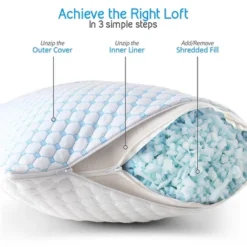 Nestl Adjustable Colling Gel Pillow -Bedding Shop GUEST ad7d7544 7480 4ee8 801f 80d8153f8513