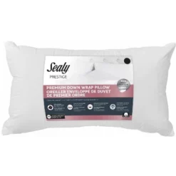 Sealy 300 Thread Count Premium Down Wrap Bed Pillow -Bedding Shop GUEST ad848d4e a671 481c aea2 41293ae6c314