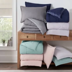 Supersoft Reversible Cooling Comforter Set - Serta -Bedding Shop GUEST afed689f 9296 4782 91fa 6a6a7173b59a