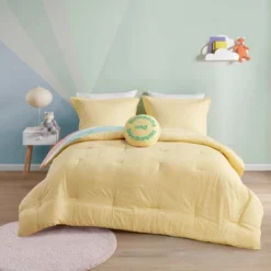 Erin Rainbow Sunburst Reversible Cotton Comforter Set Yellow -Bedding Shop GUEST b185ec47 4c4f 4690 8422 84207a787968