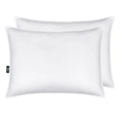 2pk Down Illusion Firm Bed Pillow - Serta -Bedding Shop GUEST b245c796 34b2 4fd7 ac2f bf331b7d4a33