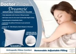 Dr Pillow Dreamzie Adjustable Therapeutic 2 PACK Pillow -Bedding Shop GUEST b4433ffe d7cd 4a04 9fea fbc511d32870