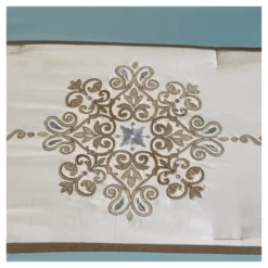 Sharon 7pc Polyester Jacquard Comforter Bedding Set With Bedskirt -Bedding Shop GUEST b5f8cc9f dbb5 4029 94d6 c2914f72f378