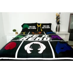 Just Funky My Hero Academia Be A Hero 90x86 Inch Full/Queen Comforter -Bedding Shop GUEST b9f233cc 4a99 45c5 95a7 e42ce2e23d4b