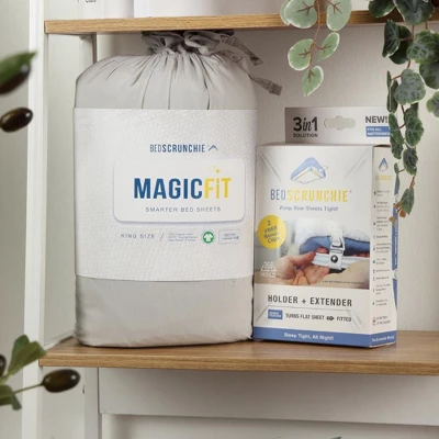 Bed Scrunchie Magic Sheets 4-PC Bundle 4 Bed Scrunchie Magic Sheets 4-PC Bundle - Image 3