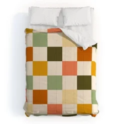 Deny Designs Lane And Lucia Vintage Checkerboard Pattern Comforter Set Cream -Bedding Shop GUEST bcdccfce 3225 497a 949a 4d98268cf0f3