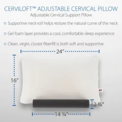 Core Products CerviLoft Adjustable Cervical Support Comfort Pillow -Bedding Shop GUEST bde11cae 867f 4034 9550 5920b7b2e467