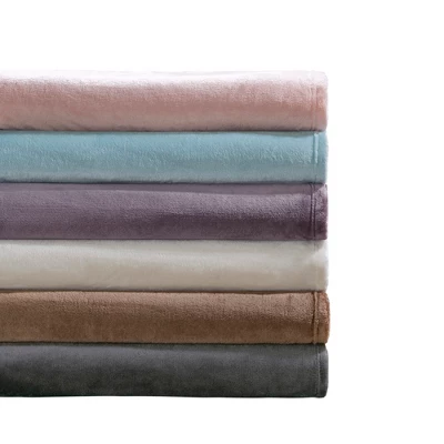 Madison Park Microlight Plush Bed Blanket 6 Madison Park Microlight Plush Bed Blanket - Image 4