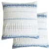Pickford Blue Euro Sham Set Of 2 - Levtex Home -Bedding Shop GUEST c04b4e53 101b 4dc8 a1ea fc96ff314b15
