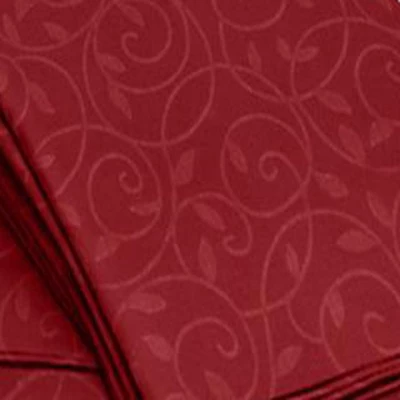 Vine Print 90GSM Brushed Microfiber Soft Wrinkle Free Sheet Set Burgundy By Plazatex 4 Vine Print 90GSM Brushed Microfiber Soft Wrinkle Free Sheet Set Burgundy By Plazatex - Image 2