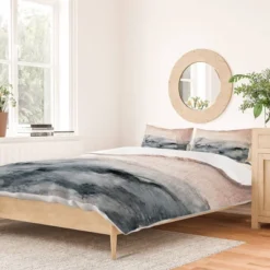 Iris Lehnhardt Pastel Landscape Duvet Set - Deny Designs