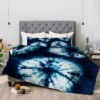 Nicole Van Ekeren Indigo Tie Dye Comforter Set - Deny Designs