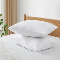 Peace Nest Bed Pillows Peach Skin Fabric 2 Pack -Bedding Shop GUEST c54c9d03 2813 4197 84cd a87bd1187712