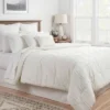 8pc Tufted Broken Stripe Comforter Bedding Set White - Threshold™ -Bedding Shop GUEST c5a3f3ff f09e 49bd a02f 0de52e7fb58f