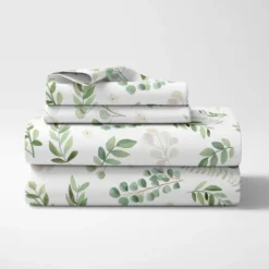 Queen Botanical Leaf Sheet Set - Sweet Jojo Designs -Bedding Shop GUEST c5b87adb 56cd 4171 ab01 906797e263a7