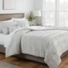 4pc Clipped Stripe Poms Comforter Bedding Set - Threshold™ -Bedding Shop GUEST c5caf778 bfb2 4ad4 ab56 a515760d4741