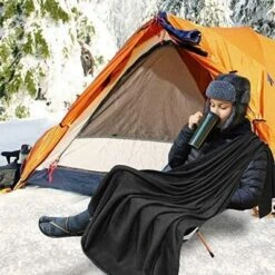 Zone Tech Car Travel Blanket – Black Premium Quality 12V Automotive Polar Fleece Material Great For Winter, Cold Days And Night Road Trips -Bedding Shop GUEST c8c80bdc 571c 45ea 822a 528226889e1e