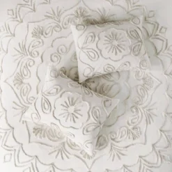 3pc Valeria Tufted Cotton Chenille Coverlet Set -Bedding Shop GUEST c9c0deb2 94bc 45ce b5d6 45dd826c28a1