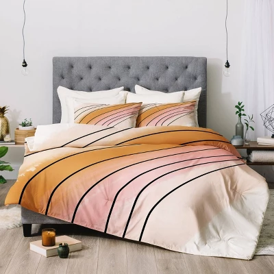 Aleeya Jones Watercolor Rainbow Comforter Set - Deny Designs 5 Aleeya Jones Watercolor Rainbow Comforter Set - Deny Designs - Image 3